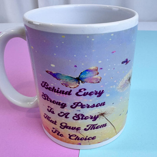 Coffee Mugs With Inspirational Quotes - Gift For Her or Him - Strong Person