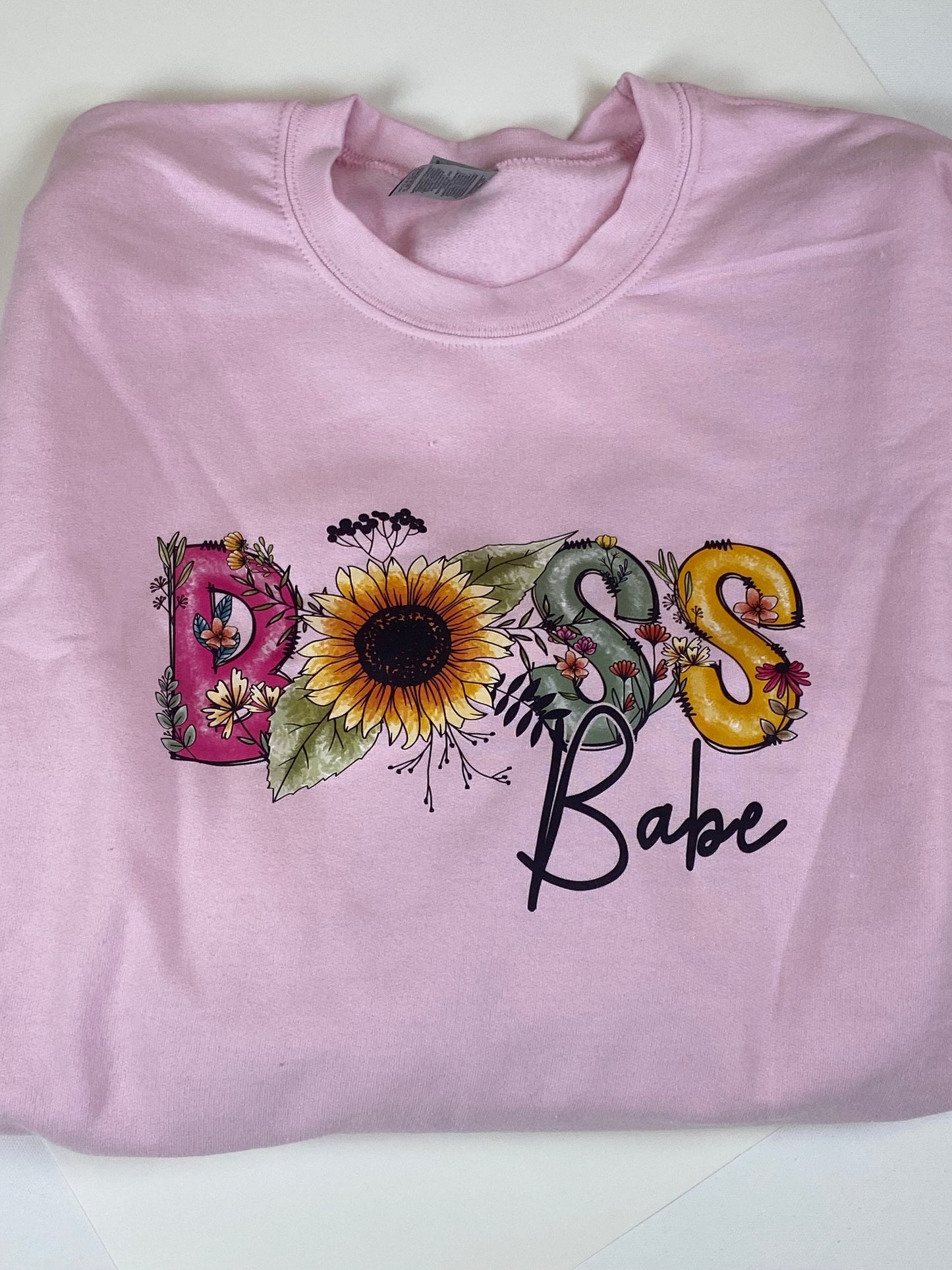 Small Business Owner Apparel, Woman Owned, Female Ran Company, Be Your Own Boss Sweatshirt, Tops for Business Owners