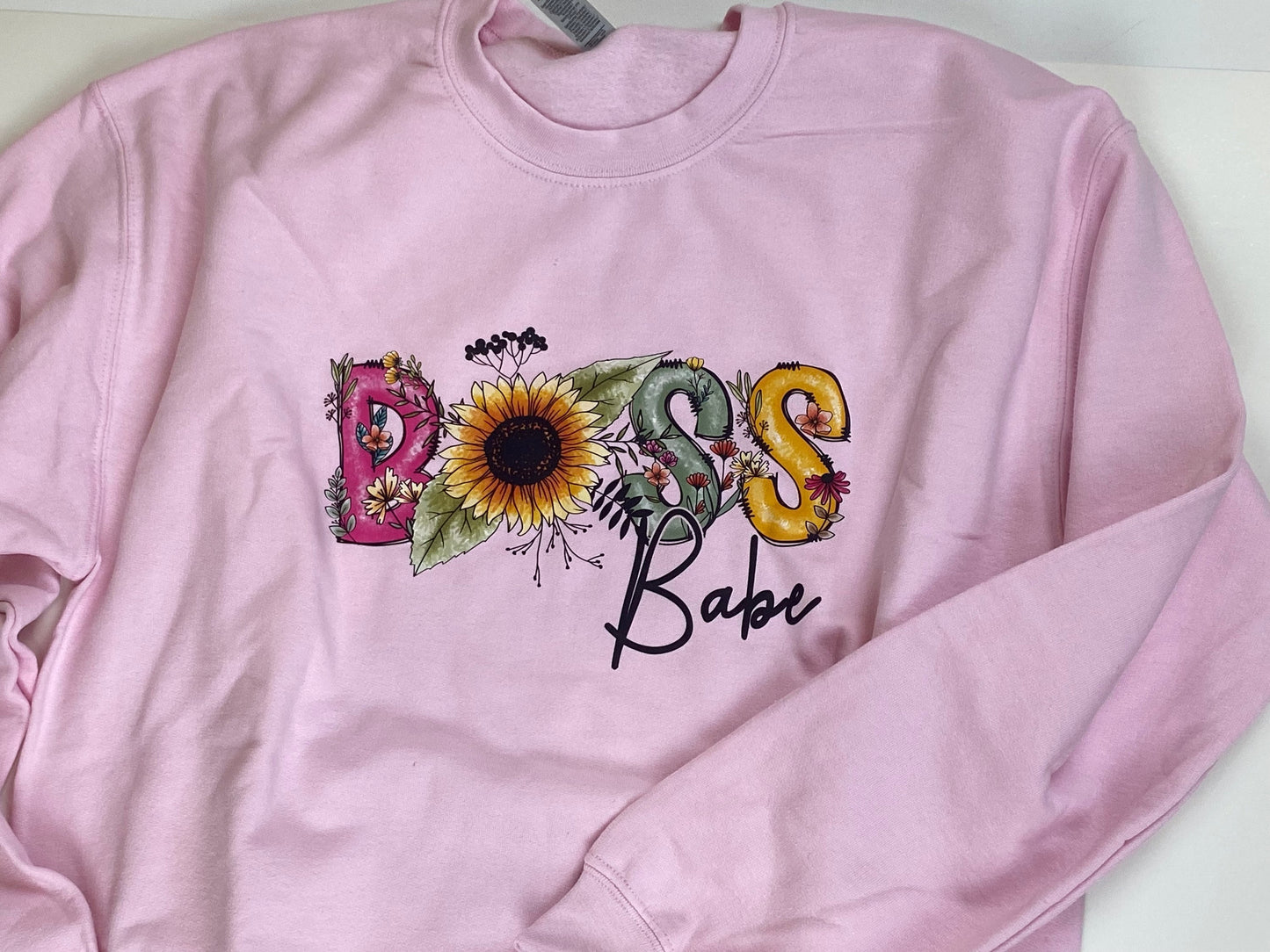 Small Business Owner Apparel, Woman Owned, Female Ran Company, Be Your Own Boss Sweatshirt, Tops for Business Owners