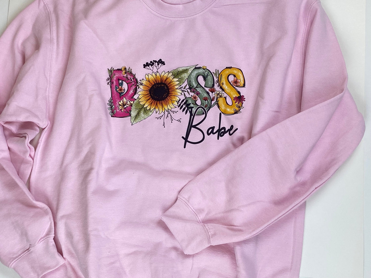 Small Business Owner Apparel, Woman Owned, Female Ran Company, Be Your Own Boss Sweatshirt, Tops for Business Owners