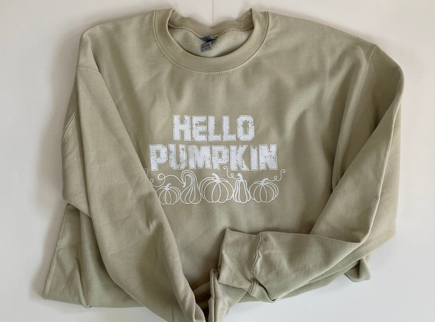 Hello Pumpkin Sweatshirt for Fall Apparel