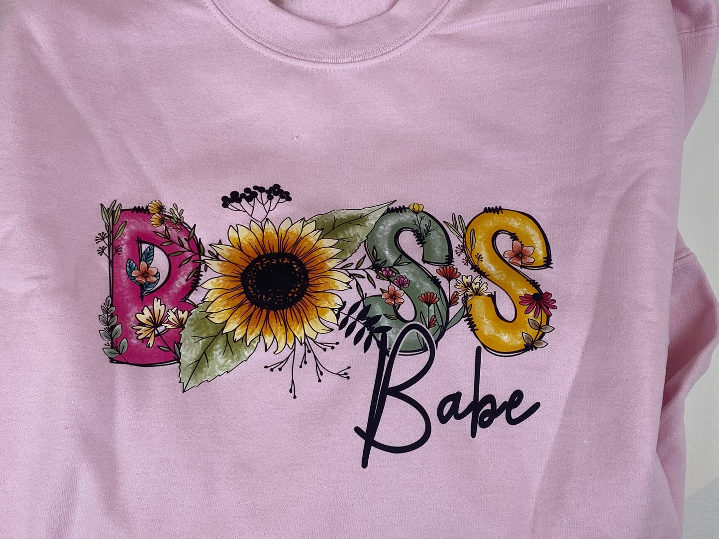 Small Business Owner Apparel, Woman Owned, Female Ran Company, Be Your Own Boss Sweatshirt, Tops for Business Owners