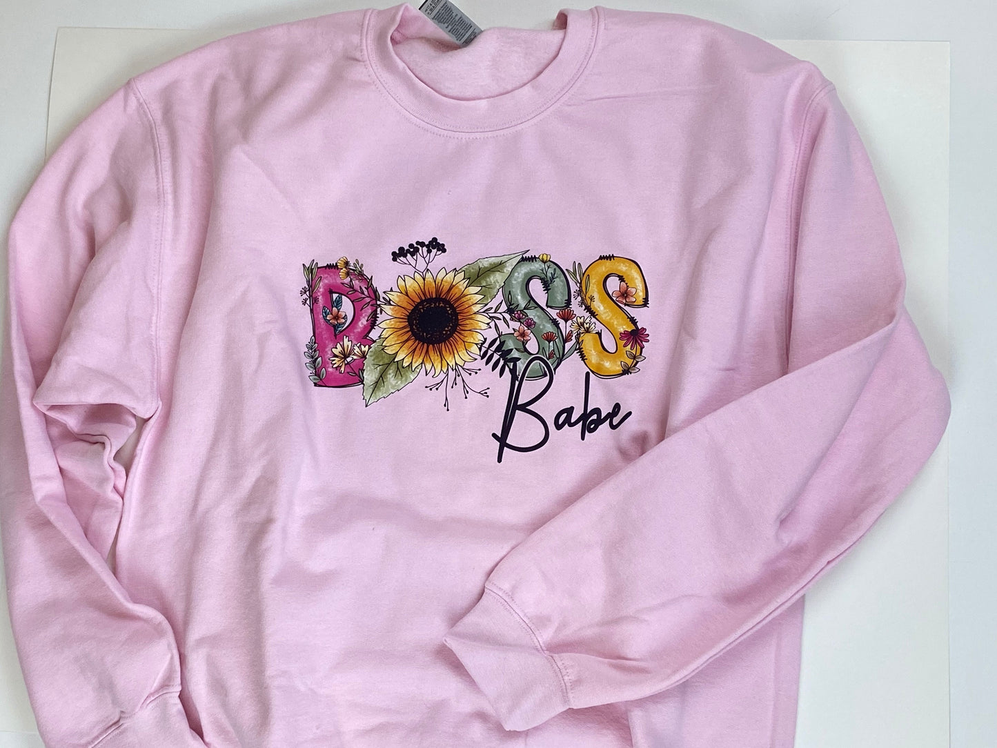 Small Business Owner Apparel, Woman Owned, Female Ran Company, Be Your Own Boss Sweatshirt, Tops for Business Owners